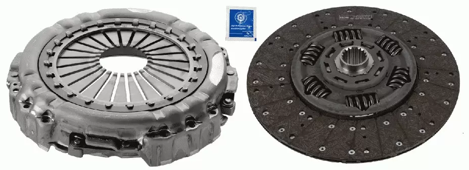 SACHS Clutch Driven Disc 430mm Torsional Damper Spring High Friction Lining For Heavy Truck