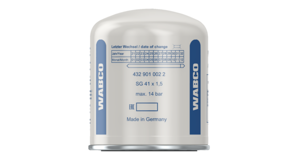 4329010022 WABCO Air Dryer Cartridge Moisture Absorbing Desiccant Filter for Semi Trailer Air Brake System