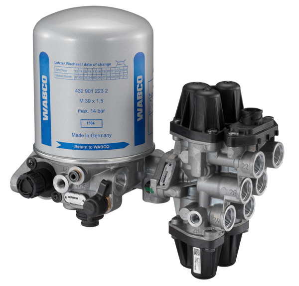 WABCO Air Processing Unit (APU) 9325001100 Integrated Air Dryer Valve Unit for Heavy Duty Truck Air Brake System