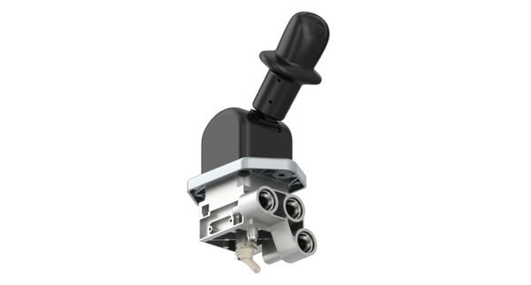 ProVia Hand Brake Valve PRO6450040 Parking Spring Brake Control Valve for Heavy Duty Truck Pneumatic Brake System