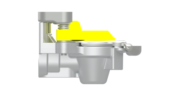 ProVia Gladhand Valve PRO2002220 Filtered Air Line Coupling for Semi Trailer Air Line