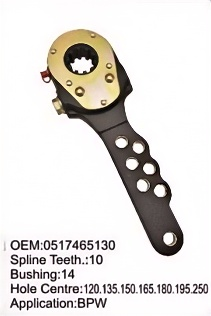 Long Life Brake Slack Adjuster 0517465130 High Torsion Resistance for Truck Brake System