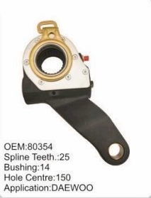 Forged Steel Brake Slack Adjuster 80354 Dust Proof Sealed Design for Truck Brake System