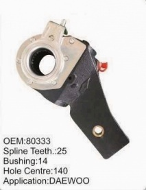 Forged Steel Brake Slack Adjuster 80333 Dust Proof Sealed Design for Truck Brake System