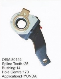 Sealed Dust Proof Brake Slack Adjuster 80192 Forged Steel Housing for Truck Brake System