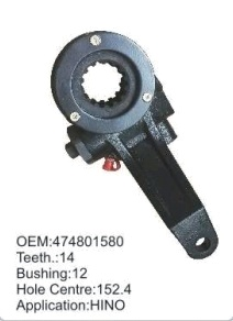 Spline Gear Brake Slack Adjuster 474801580 Dust Proof Sealed Design for Heavy Duty Truck