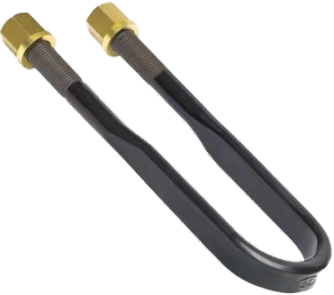 Heavy Duty Leaf Spring U Bolt Clamp OEM Production Precise Thread for Commercial Truck